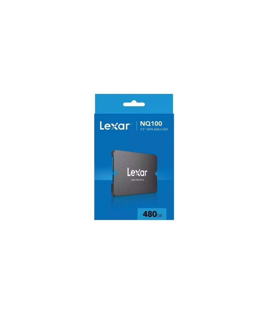 Lexar NQ100 SSD 480GB SATA III 2.5 Pollici - Unità A Stato Solido Per Upgrade PC, Affidabile E Veloce